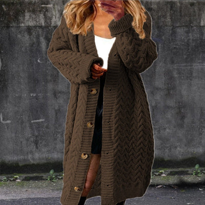 Boridashop | Modische lange Strickjacke