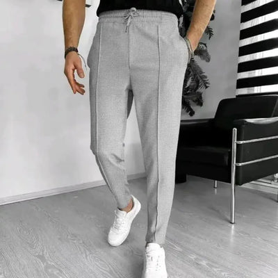 Slim Fit Hose Für Herren Mit Kordelzug | Bequem