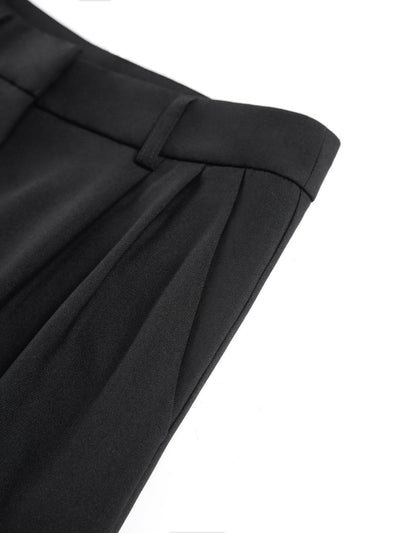 Damen High-Waist Weite Hosen – Elegant & Bequem, Ohne Gürtel