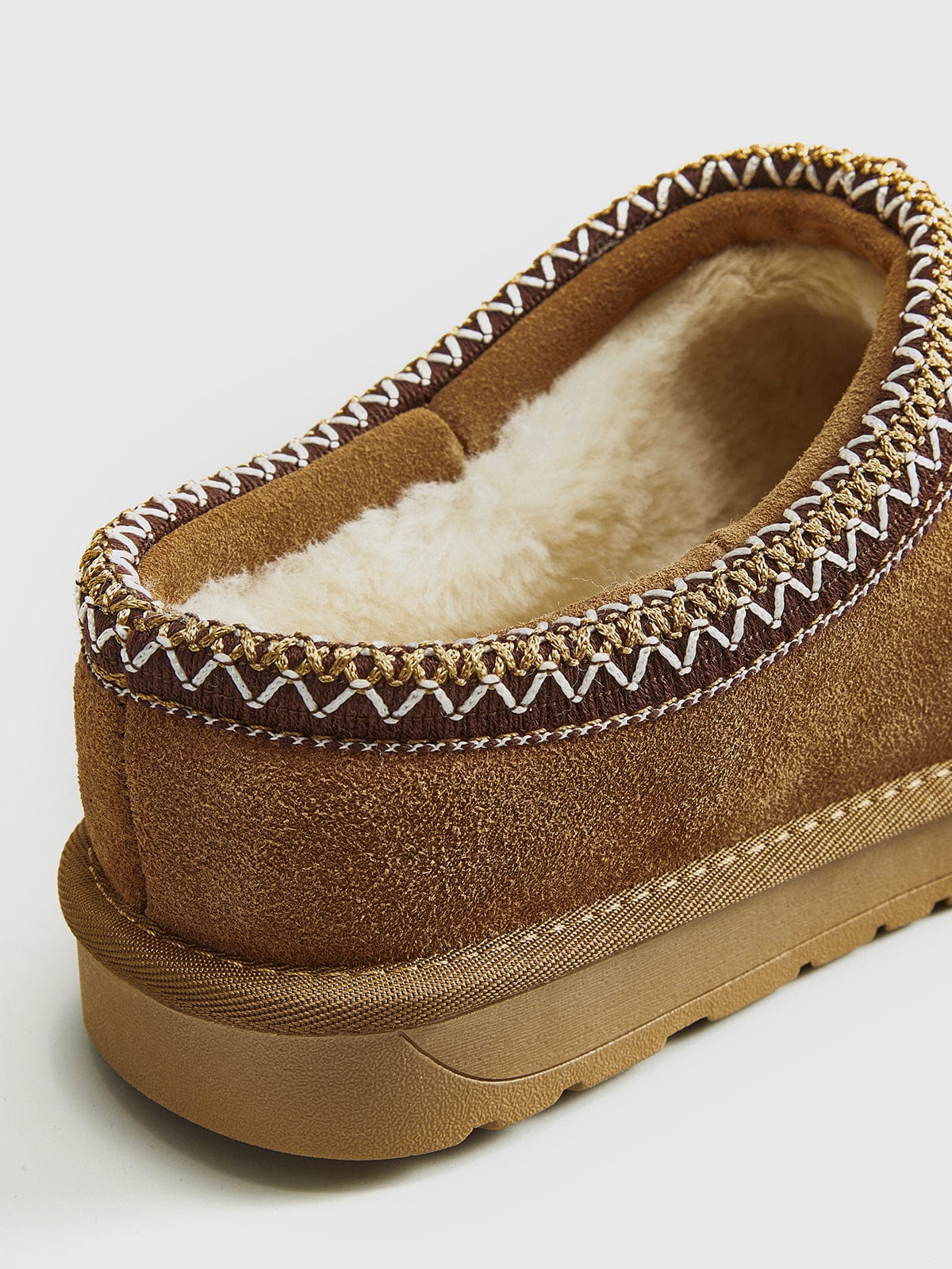 Chaussons fourrés