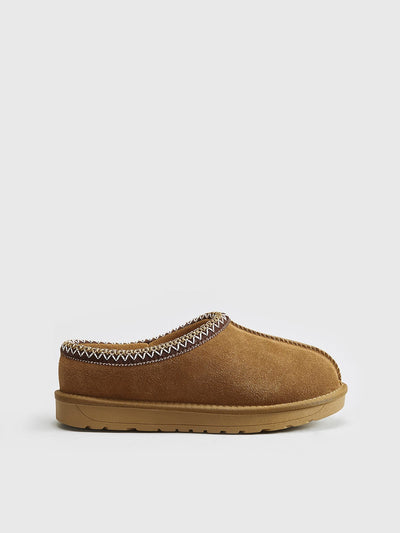 Chaussons fourrés