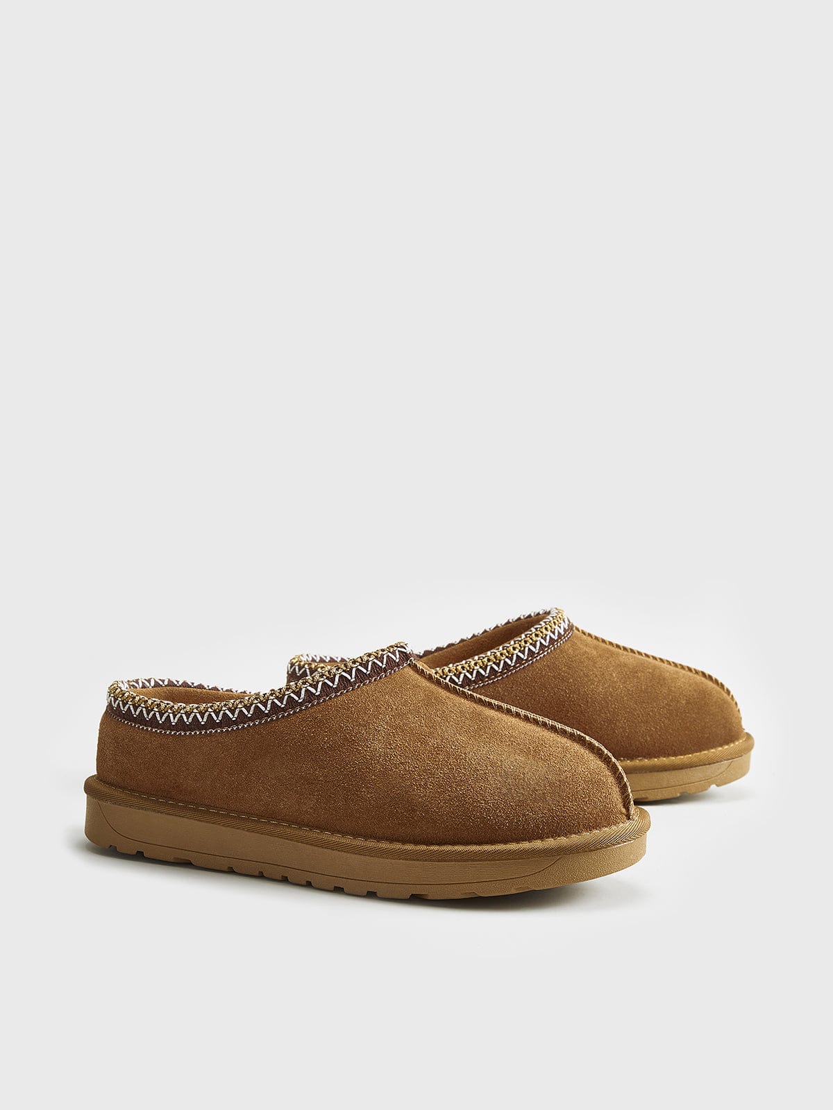 Chaussons fourrés