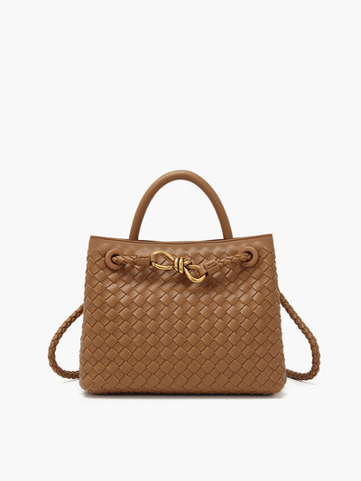 Damen Handtasche – Elegante Tasche mit Drehverschluss & Schulterriemen