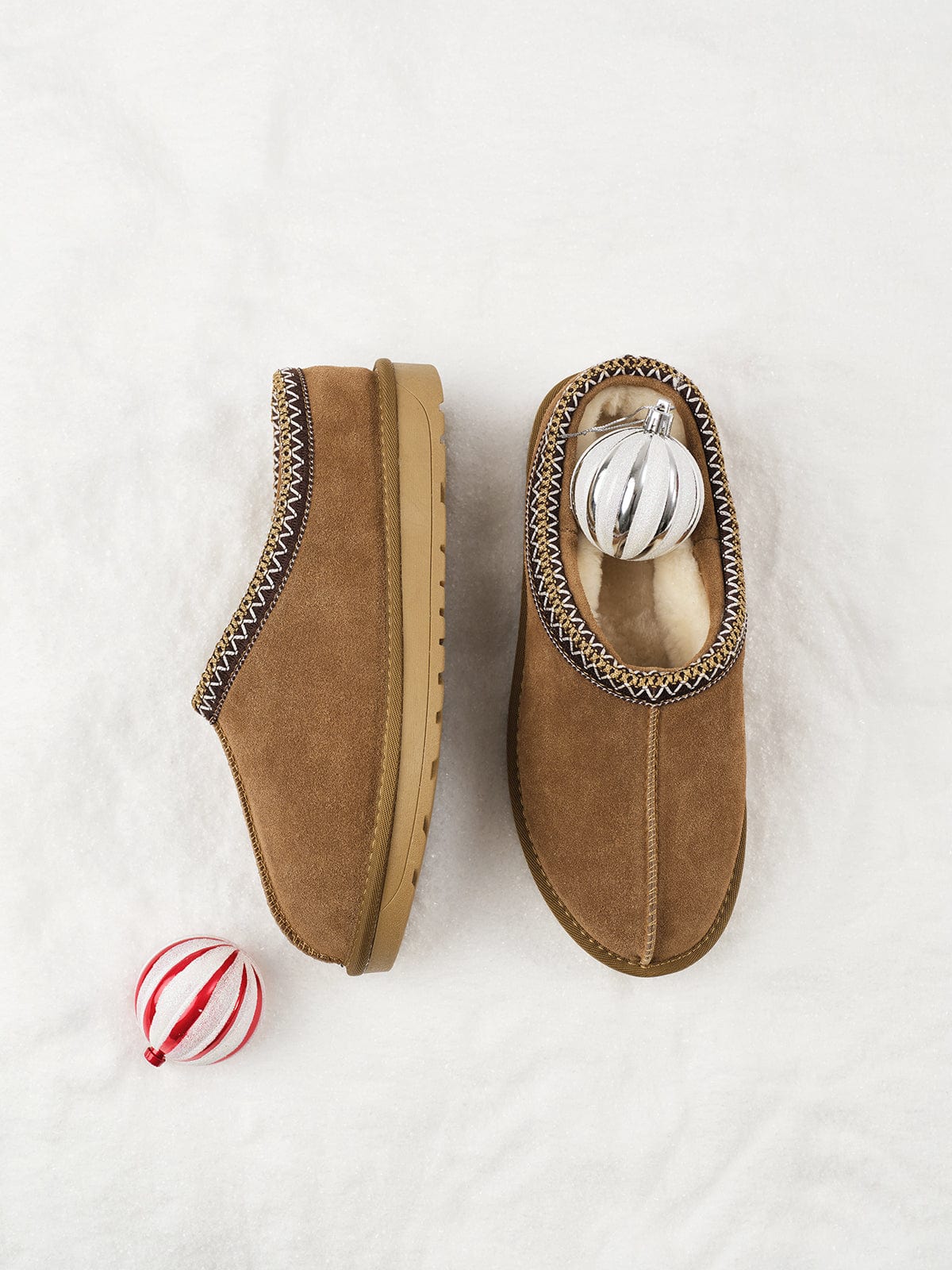 Chaussons fourrés