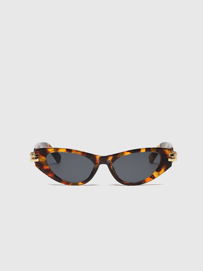 Vintage Cat-Eye Sonnenbrille Schwarz – UV400 Schutz, Leichtgewicht