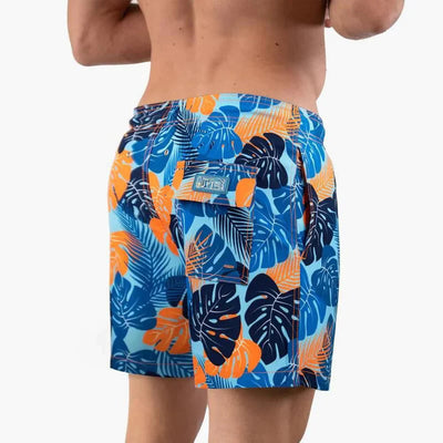 Badeshorts | Elastischer Bund | Doppellagig | 2-in-1-Shorts | Boardshorts