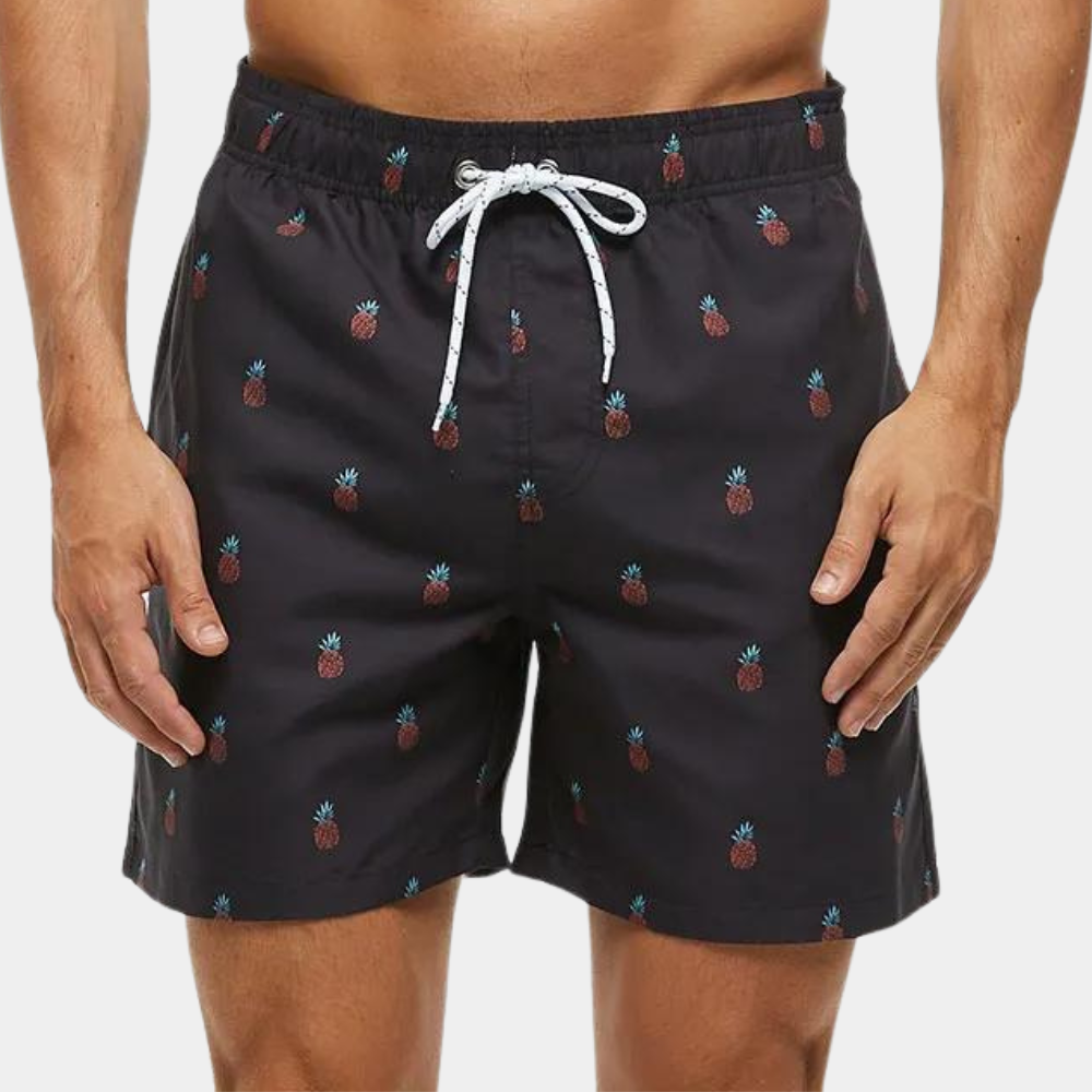 Badeshorts – Kordelzug – Bedruckt – Boardshorts – Herrenbekleidung