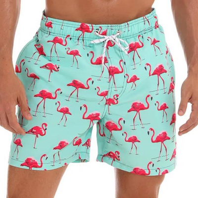 Badeshorts – Kordelzug – Bedruckt – Boardshorts – Herrenbekleidung