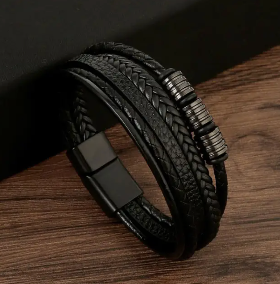 Hochwertige Lederarmbänder (5er-Set)