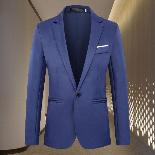 Blazer – Einreihiges Anzugjackett für Herren
