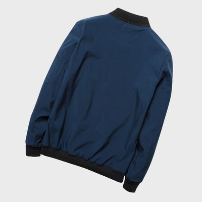 Bomberjacke | Reißverschluss | Winddicht | Leichte Jacke | Herrenjacke