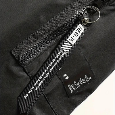 Bomberjacke – winddichte Herbstjacke für Herren mit Kapuze und Reißverschluss