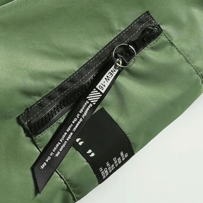 Bomberjacke – winddichte Herbstjacke für Herren mit Kapuze und Reißverschluss