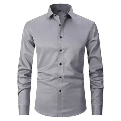 Braony | Klassisches Langarmh Herrenhemd mit modernem Slim-Fit