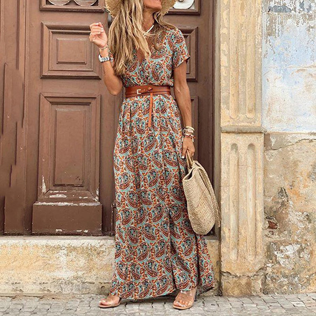 Zoe | Elegantes und fließendes Boho-Kleid für Frauen