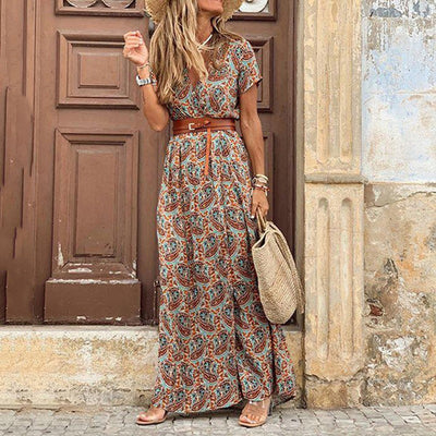 Zoe | Elegantes und fließendes Boho-Kleid für Frauen