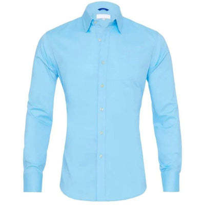 Bügelfreies Hemd - Button-Up - Langarm - Hemd - Herrenhemd