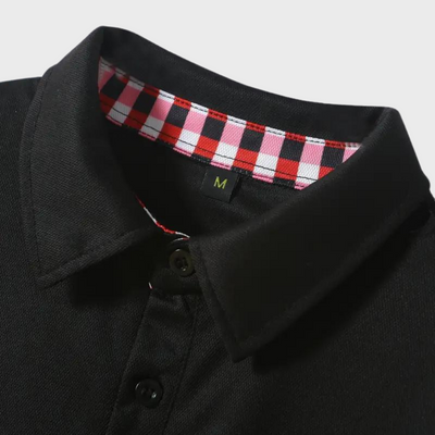 Langärmeliges Poloshirt für Herren