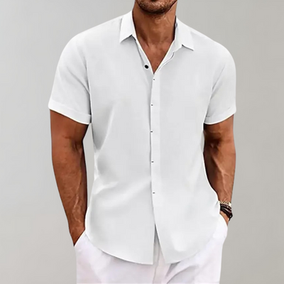 Elijah | Relaxed Fit Kurzarm Stylisches Sommerhemd