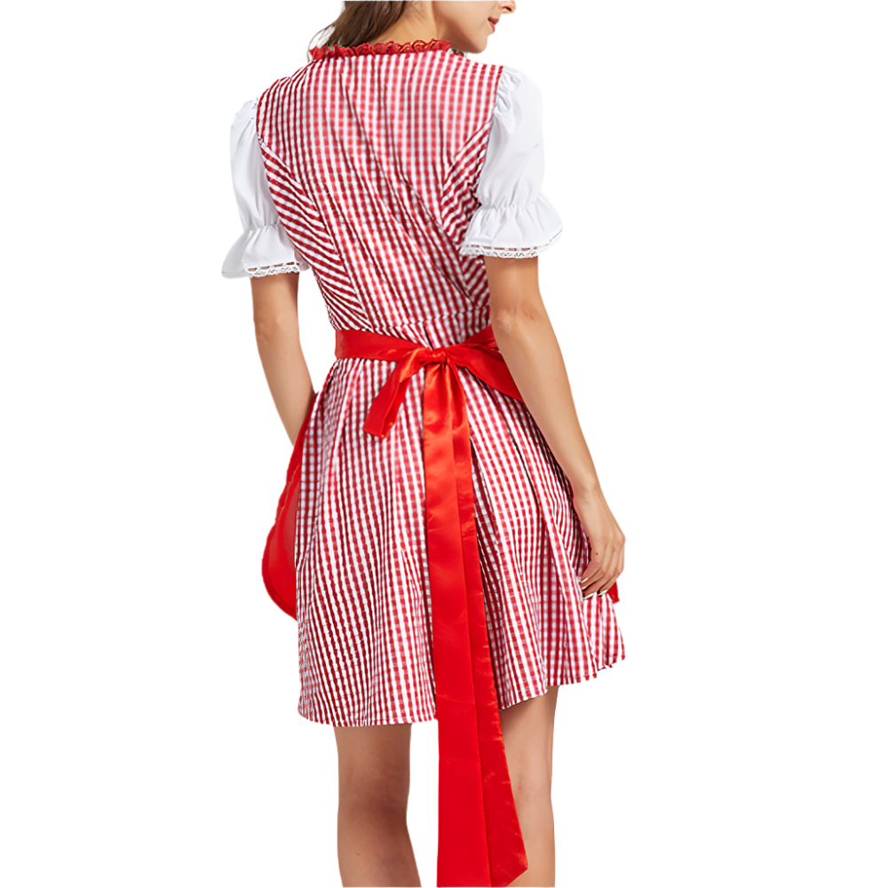 Rot Oktoberfest Dirndl