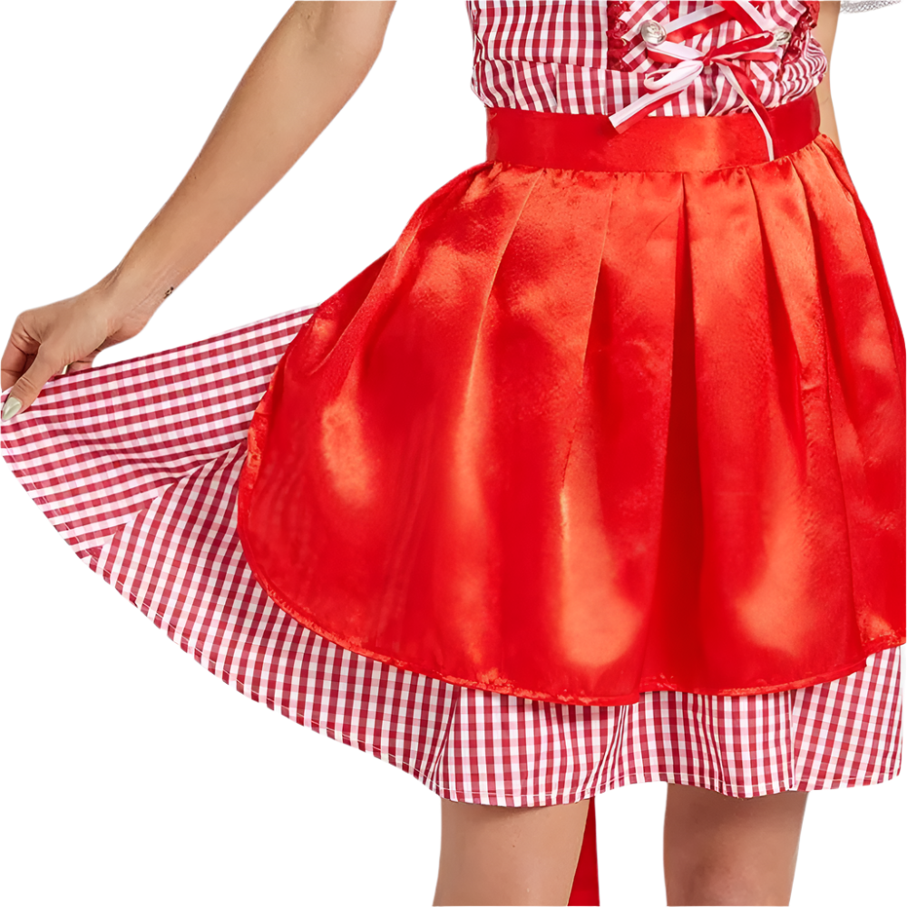 Rot Oktoberfest Dirndl