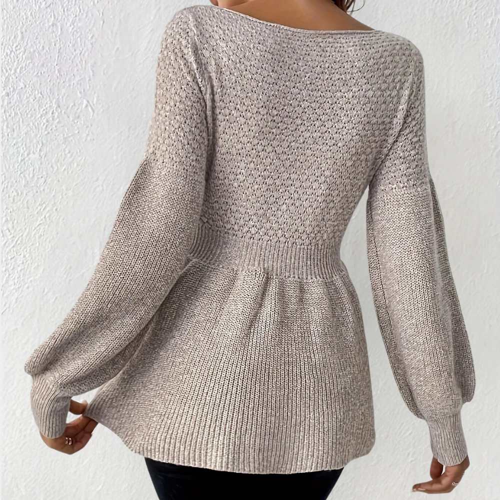 Strukturierter Pullover für Damen
