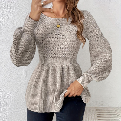 Strukturierter Pullover für Damen