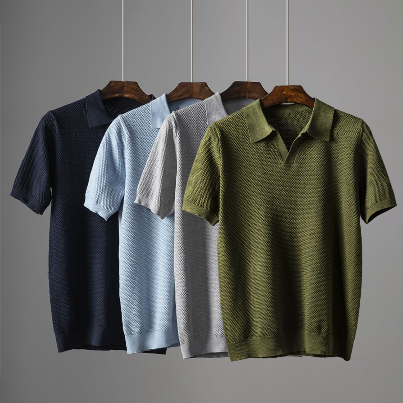 Baumwoll-polo für männer