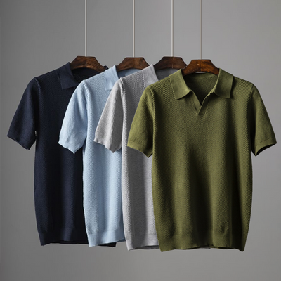 Baumwoll-polo für männer