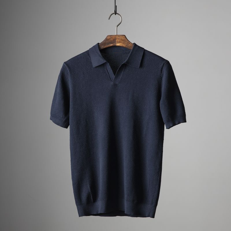 Baumwoll-polo für männer