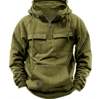 Cargo Hoodie – warmer, kuscheliger Herren-Freizeit-Kapuzenpullover