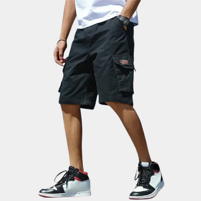 Cargo Shorts - Kordelzug - Loose Fit - Shorts für Männer
