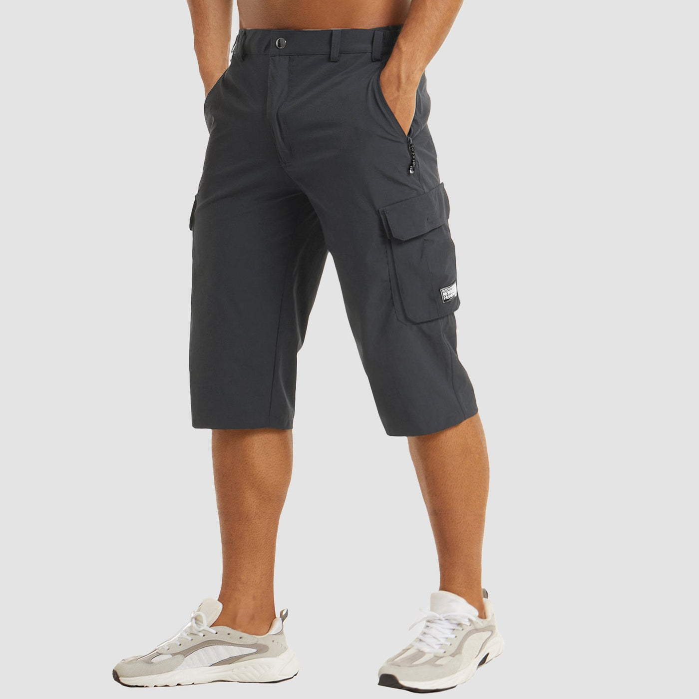 Cargo-Shorts – Lässige, schnell trocknende lange Cargo-Shorts für Männer