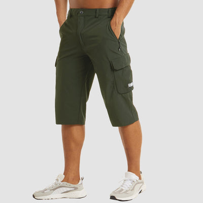 Cargo-Shorts – Lässige, schnell trocknende lange Cargo-Shorts für Männer