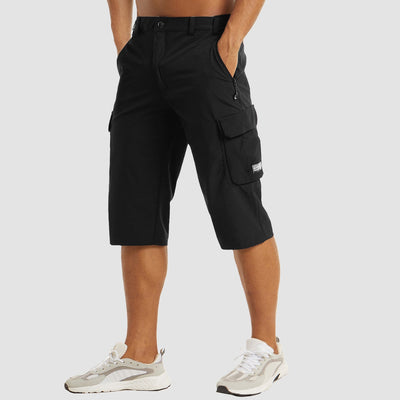 Cargo-Shorts – Lässige, schnell trocknende lange Cargo-Shorts für Männer