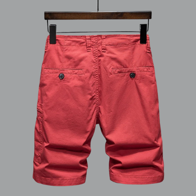 Cargo-Shorts | Stretch | Lockere Passform | Lange Shorts | Shorts für Herren