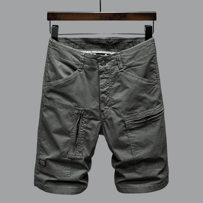 Cargo-Shorts | Stretch | Lockere Passform | Lange Shorts | Shorts für Herren