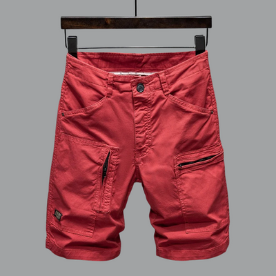 Cargo-Shorts | Stretch | Lockere Passform | Lange Shorts | Shorts für Herren