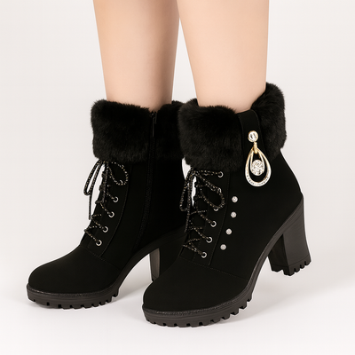 Elvira | Warme, pelzgefütterte, elegante Stiefel