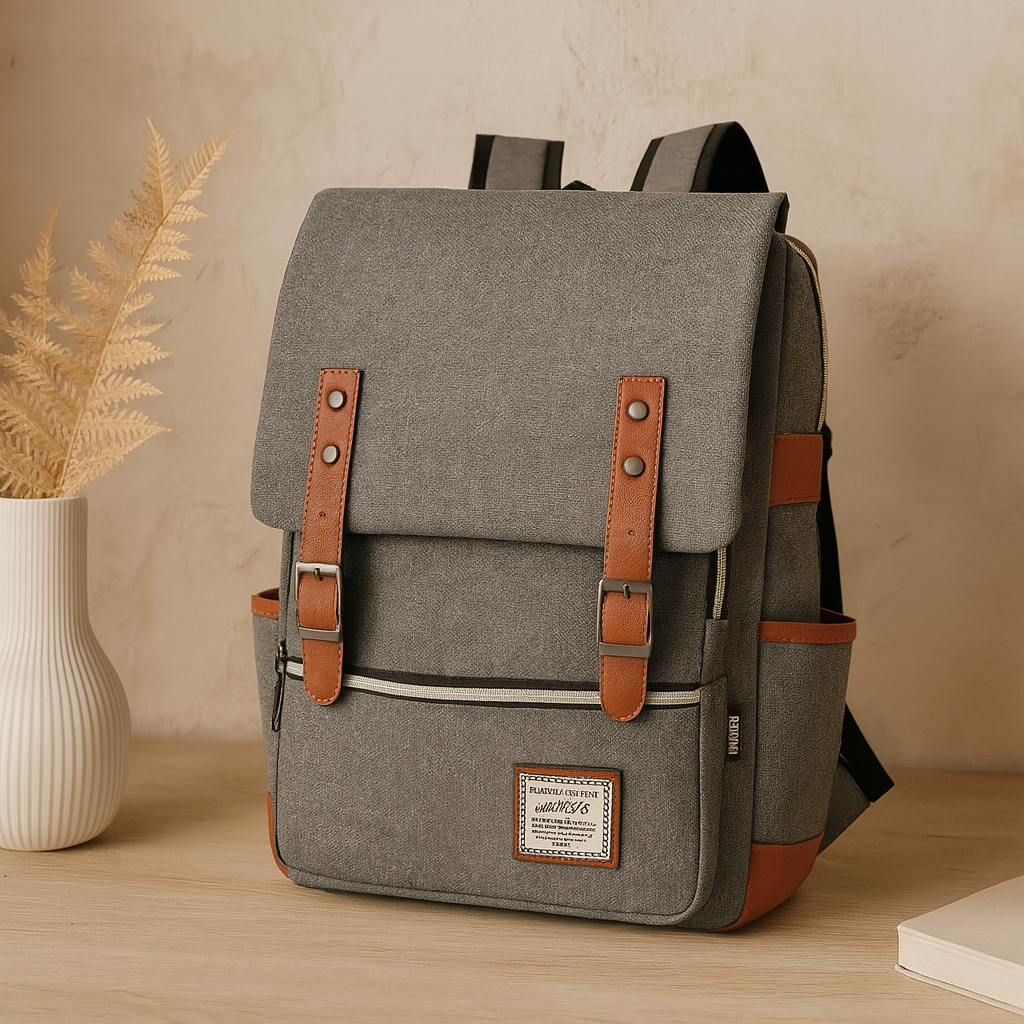 Robuste Outdoor-Tasche für Damen und Herren mit Laptop-Aufbewahrung