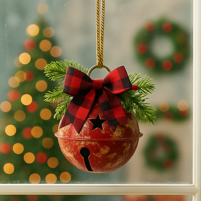 JingleCrest | Eleganter Weihnachtsglockenkranz