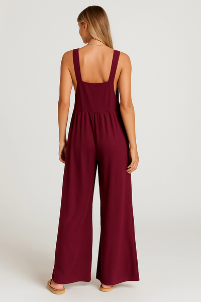 Damen Latzhose aus Baumwollmix – Komfort & Stil vereint