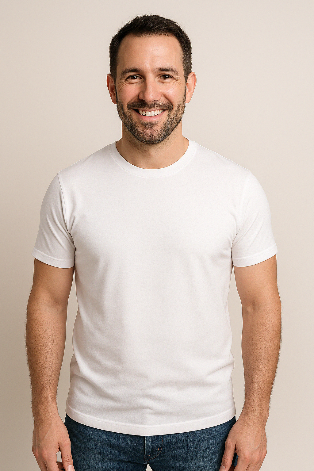 WHITE 10er-Pack - PREMIUM-FIT-SHIRTS®