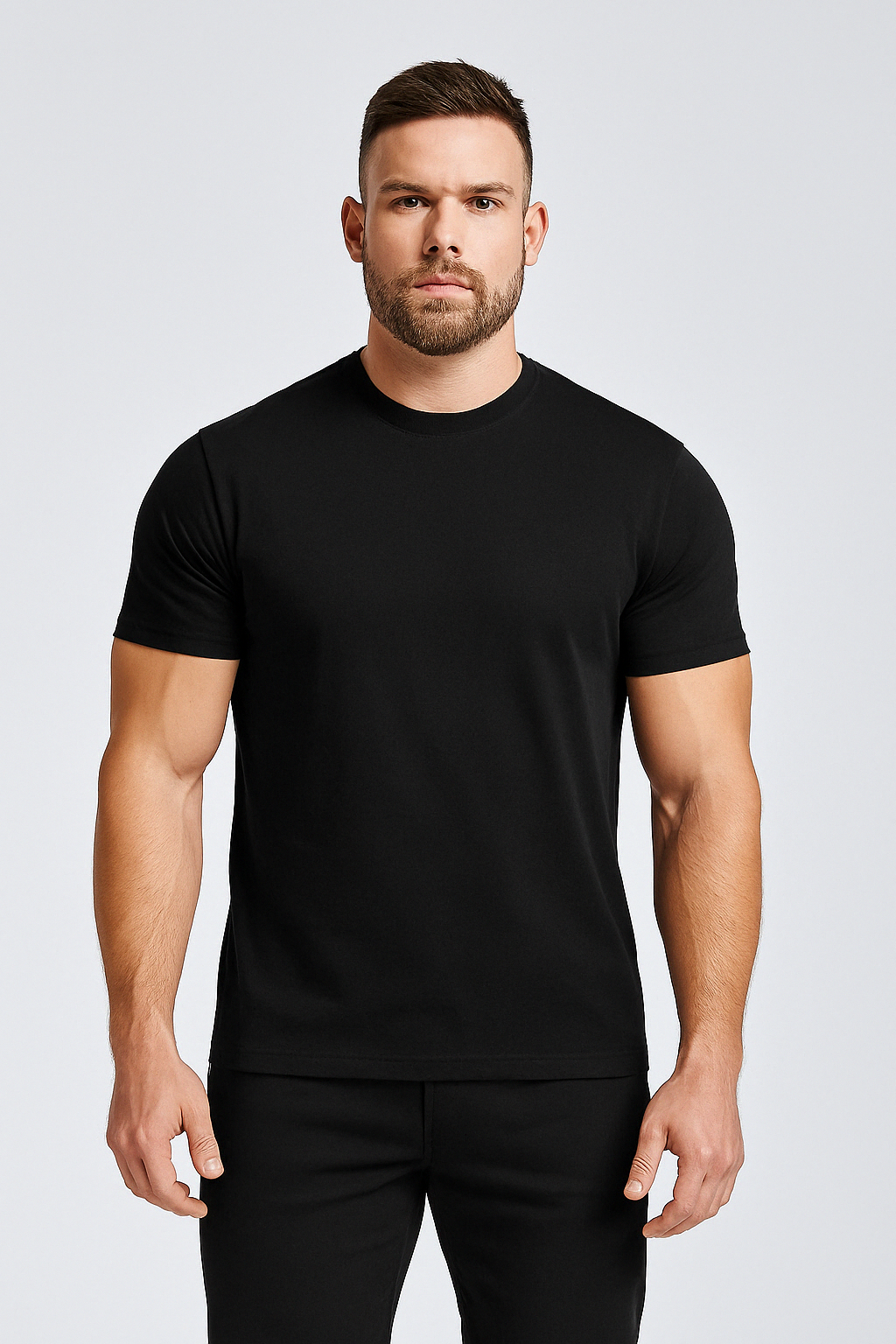 BLACK 10er-Pack - PREMIUM-FIT-SHIRTS®
