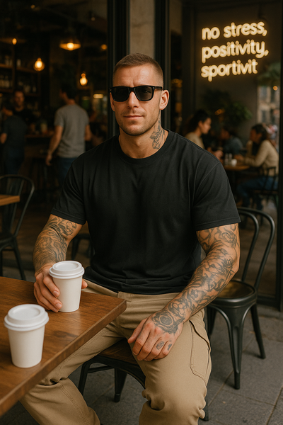 MIRAVO | Oversized Baumwoll-T-Shirt Set – 3er-Pack