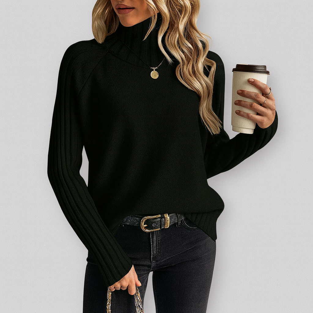 Hochkragen Pullover – Müheloser Stil mit moderner Leichtigkeit