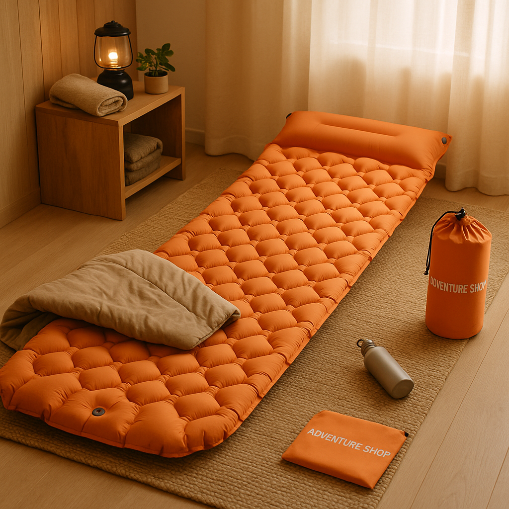 TrekLig Selbstaufblasende Isomatte – Leichte Campingmatratze für Outdoor-Komfort