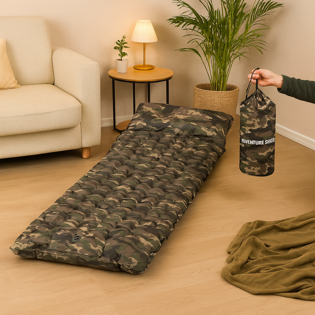 TrekLig Selbstaufblasende Isomatte – Leichte Campingmatratze für Outdoor-Komfort