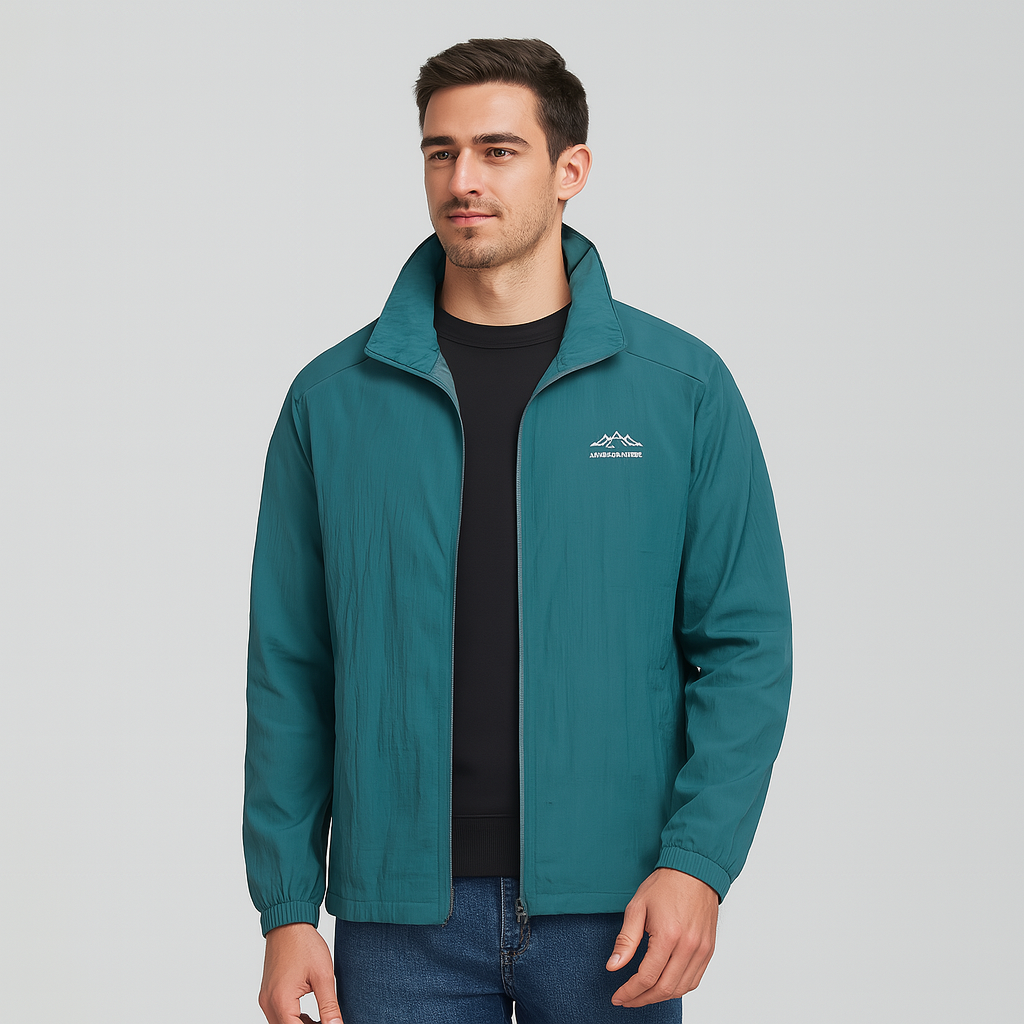 Ethan Herrenjacke – Leichter Freizeitmantel mit Reißverschluss