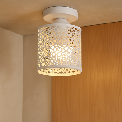 IronGlow – Industrielle Loftlampe mit offenem Rahmen im Vintage-Stil